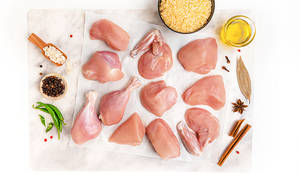 Chicken Biryani Cut Without Skin