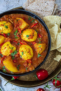 Egg Curry (2pc Egg+2pc Aloo)