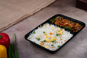 Egg Fried Rice Chilli Chicken Combo
