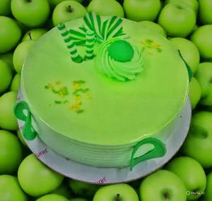 GREEN APPLE MOUSSE CAKE 500 GMS                       