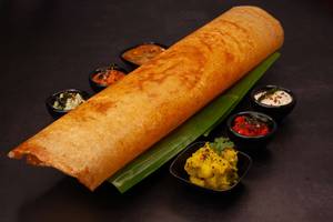 Paper Ghee Roast Masala Dosa