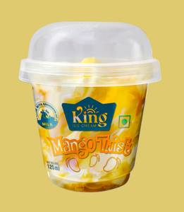 Mango twist cup ice cream [125 ml]