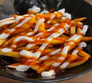 Mexican Peri Peri Cheesy Fries.