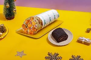 Veg Classic Wrap & Dessert Meal