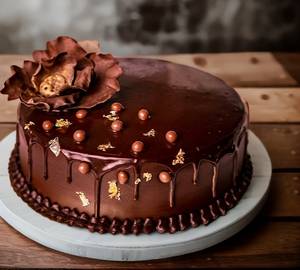 Chocolate royal cake [eggless]