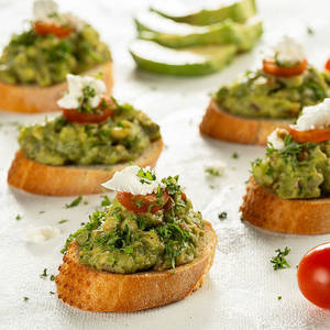 Avacado Crostini