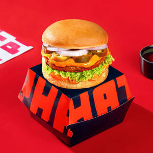 Mexican Aloo Tikki Burger