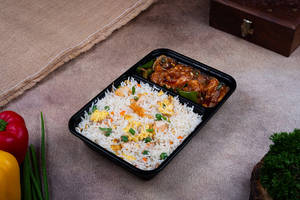 Chicken Fried Rice Chilli Combo