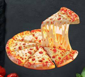 Corn cheese pizza