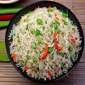 Chilli Garlic Mushroom Fried Rice