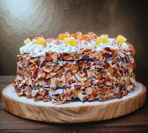 Black Forest Truffle Almond birthday pastry 
