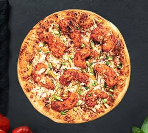 Chicken Manchurian Pizza