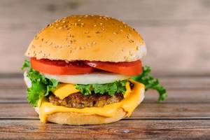 Veg Cheese Burger