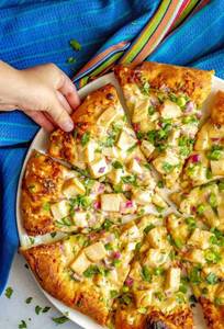 Bbq panner pizza