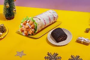 Non-Veg Signature Wrap & Dessert Meal