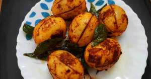 Boiled Egg Tawa Fry (3 Pcs)