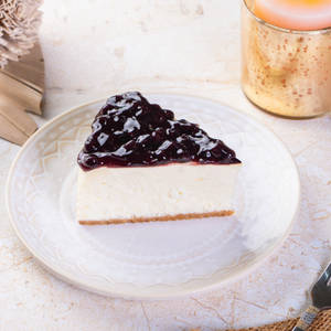 Blueberry Cheesecake Slice