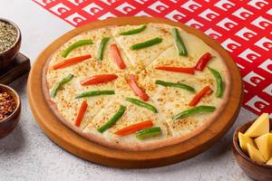 Tomato & Capsicum Thin Crust Pizza