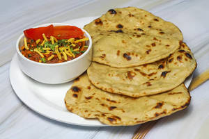Sev Tamatar With 3 Tandoori Butter Roti