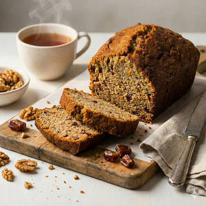 Date & Walnut's (tea Time Bar Cake)