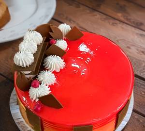 Strawberry Birthday Pastry
