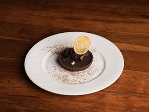 Hazelnut & Orange Tart