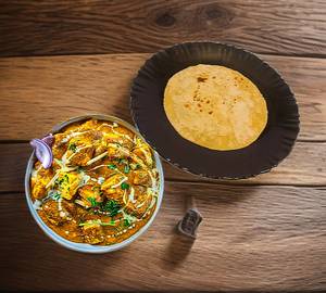 3 Chapati and Paneer Masala Combo