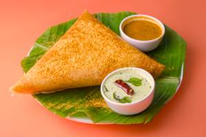 Ghee pudi plain dosa (Pure Nandini Ghee)