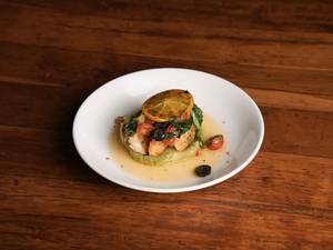 Jamaican Citrus Panfried Prawns
