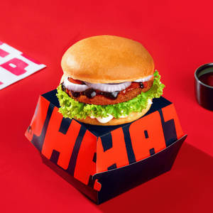 Korean Fried Chicken Burger