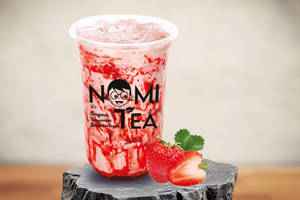 Strawberry Milk Bubble ( Boba )tea