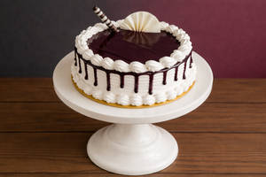 Black Current Cake Eggless
