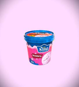 Strawberry Round Tub Ice Cream [500 Ml]