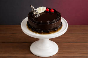 Chocolate Truffle Cake Eggless