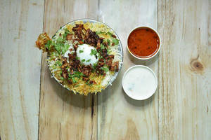 Half Plate Chicken Dum Biryani (serves-1)