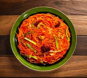 Schzwan garlic noodles
