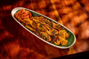 Ghee Podi Lotus Stem Chips
