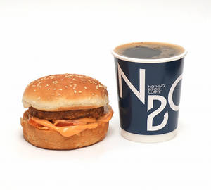 Americano (r) + Nbc Aloo Tikki Burger