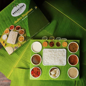 Andhra Meals - Bhojanam In A Box (serves 1)