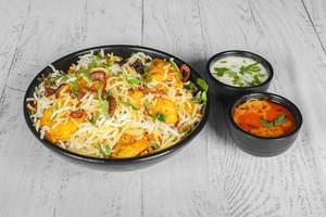 Prawns Biryani (serves-2)
