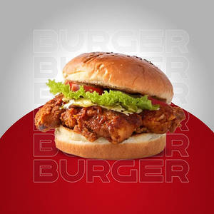 Nashvile Fried Chicken Burger