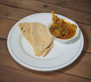 Roti + Chicken Kassa