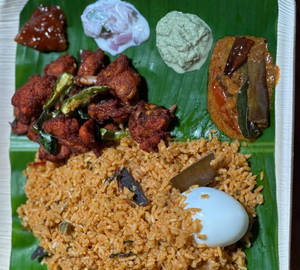 Chicken 65 Dindigul Biriyani
