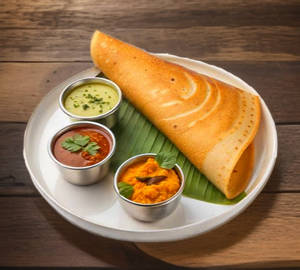 Ghee Pudi Plain Dosa