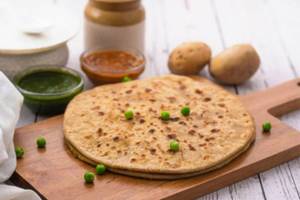 2 Aloo Paratha and Curd