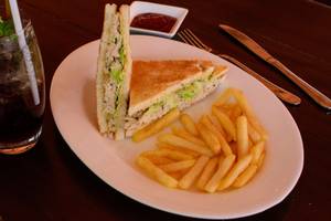 Chicken Bread Grill Sandwich