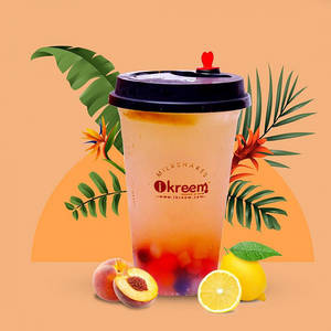 Iice Lemon Tea Popping Boba
