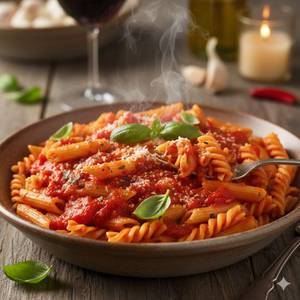 Red sause pasta