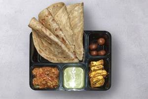 Mushroom Masala Thali