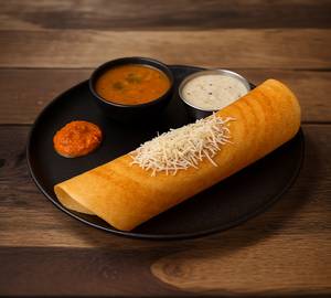 Cheese plain dosa